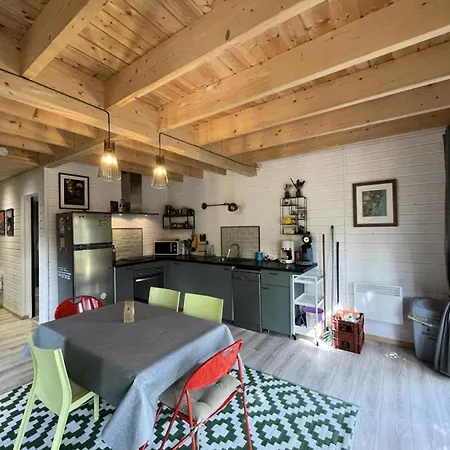 빌라 079-soulac Sur - 079 - Maison En Bois Decoree Avec Gout Mae-9691 술락쉬르메르