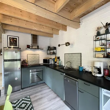 Villa 079-soulac Sur - 079 - Maison En Bois Decoree Avec Gout Mae-9691 *